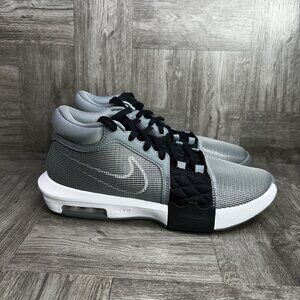 Nike Lebron Witness 8 EP Men's size 9.5 Cool Grey Basketball Shoes FB2239-004